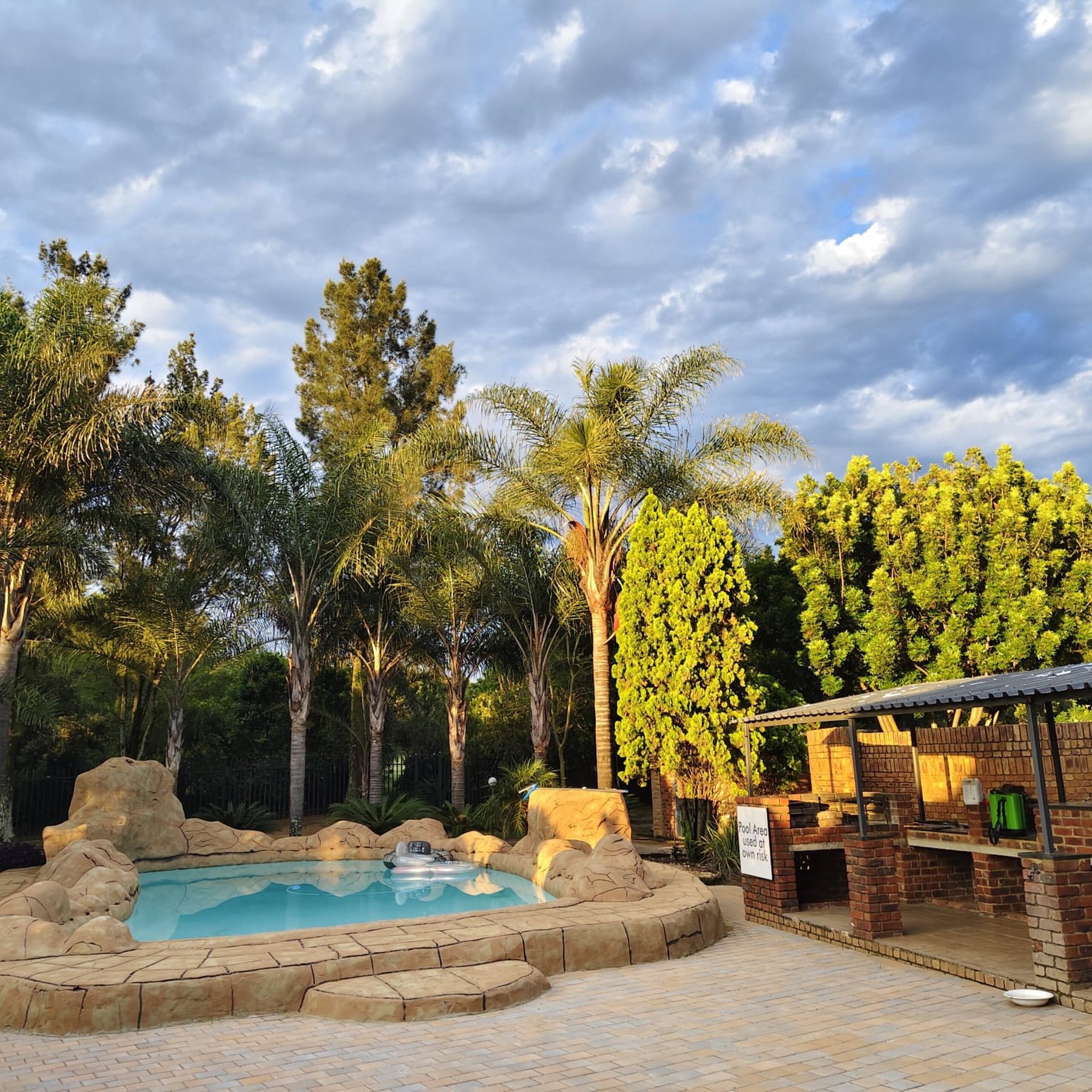 Pool and garden